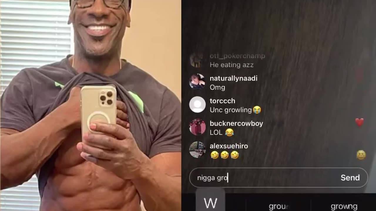 Shannon Sharpe accidentally went live while having sex with a girl 👀 Unc was going crazy 😭😭😭