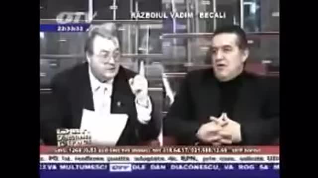 Ereticii Ecumenisti Gigi Becali si Vadim Tudor medaliati de MASONII LUCIFERICI