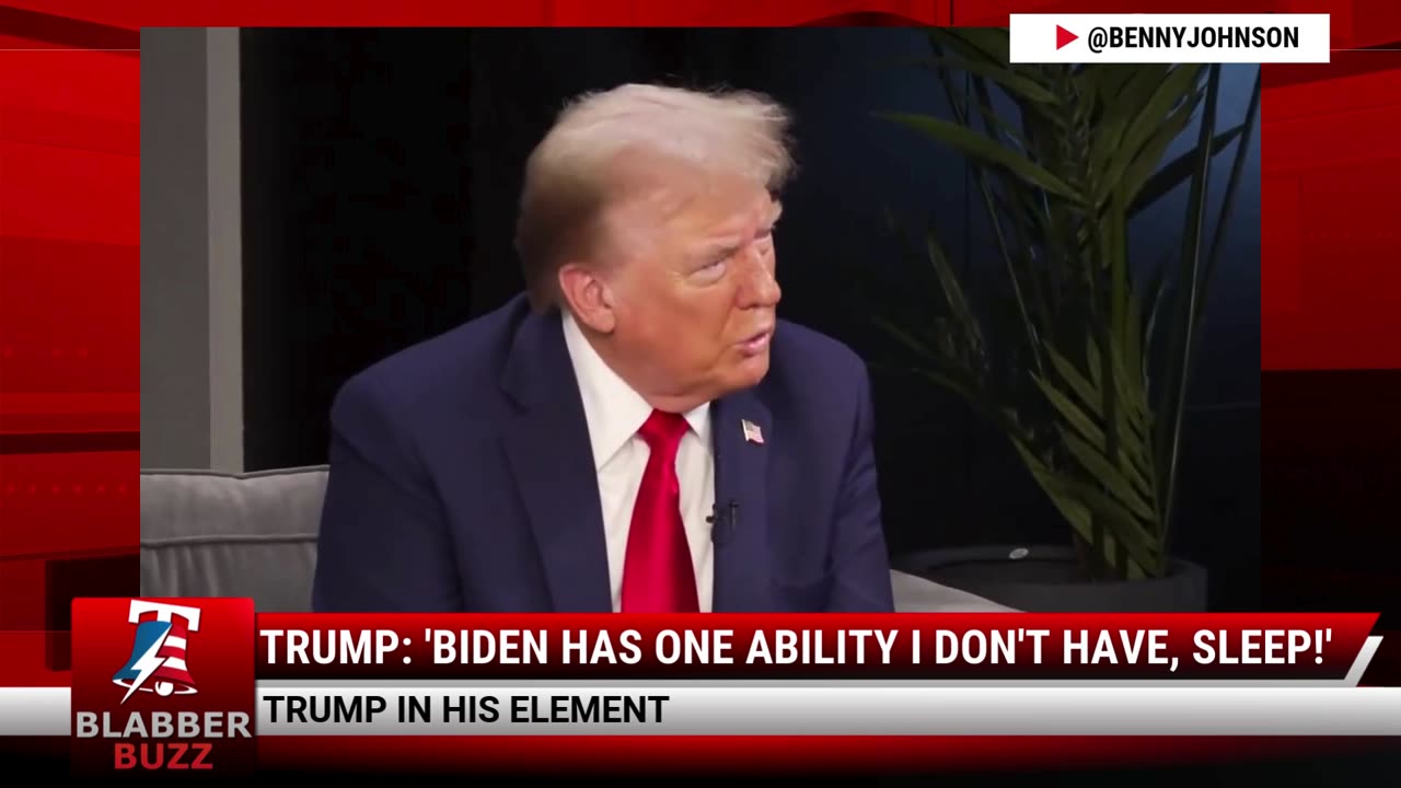 Trump: 'Biden Has One Ability I Don't Have, Sleep!'