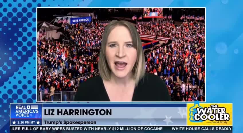 Trump’s official spokesperson Liz Harrington warns the deep state of an incoming boomerang.