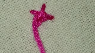 Easy Rose Stitch Tutorial