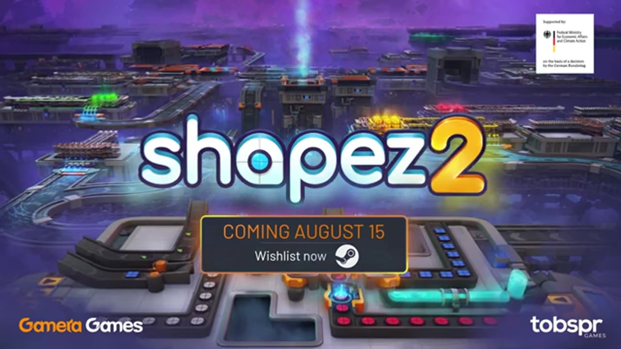 Shapez 2 - Official Early Access Release Date Trailer