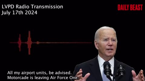 Dispatch Recording Raises New Questions About Biden's Medical Emergency (VIDEO)