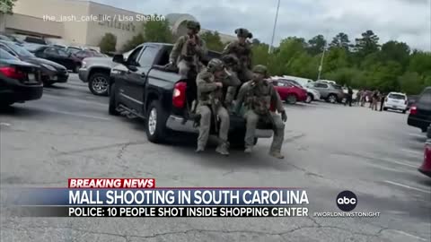 Several wounded in mall shooting in South Carolina _BREAKING NEWS