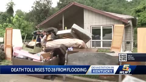 Death toll rises to 28 from flooding