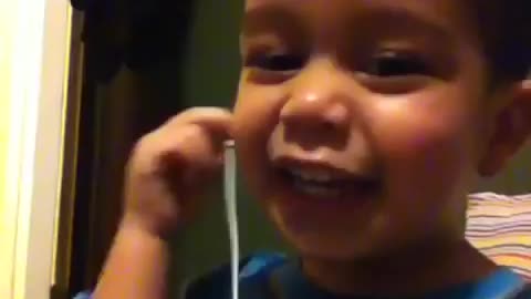 Baby on autotune #rumble #funny