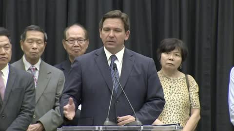 DESANTIS LEVELS LEFTISM IN EPIC SPEECH