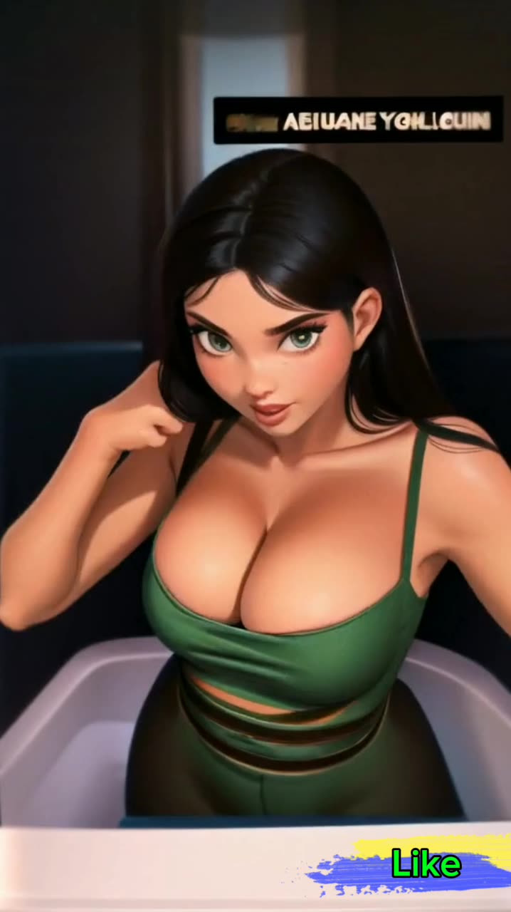 Big boobs short dress transparent