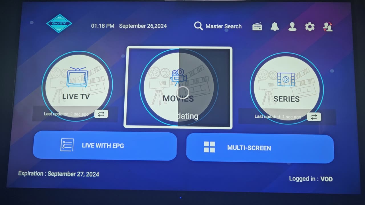GoTV app install for 4K Firestick.