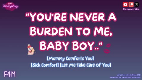 🎧 You're Sick, Let Mommy Take Care of You.. [F4M] [Mommy Cares For You] [Sick Listener] [Wholesome]