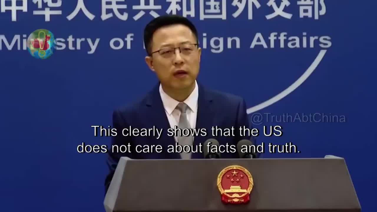 Chinese Foreign Minister Says The U.S. Was Defeated By The Pandemic