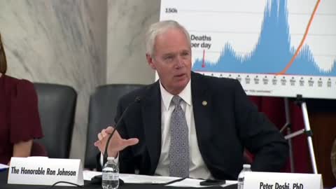 Senator Ron Johnson - Those Telling the Truth About COVID Vaccines Pay a High Price