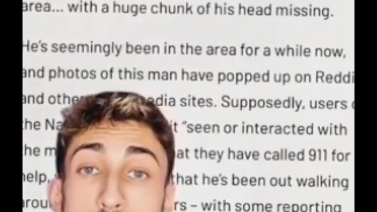Nashville man seen in public with a HEAD open!!