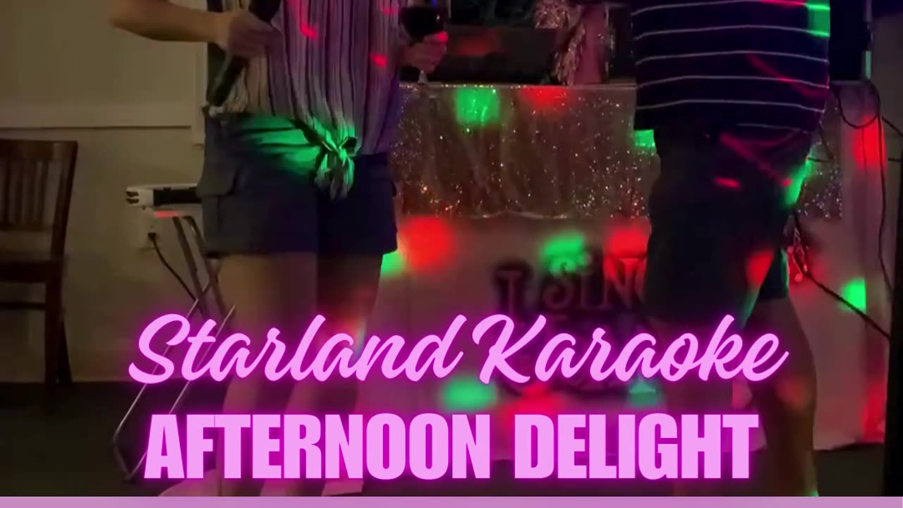 Afternoon Delight Cover | I Sing With Jeannie Magical Karaoke | Flagler Beach, FL