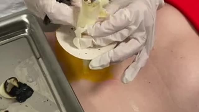 The egg made THAT come out of her belly button-!