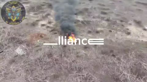 Ukrainian Alliance Group Pounding Russian Trenches