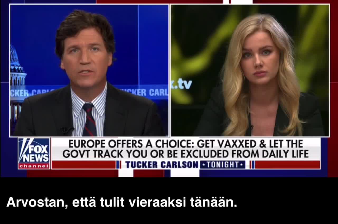 Hollantilainen oikeusfilosofi Tucker Carlsonin vieraana maailman ja Itävallan tilanteesta 19.01.2022