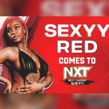 Sexyy Red will be on WWE NXT