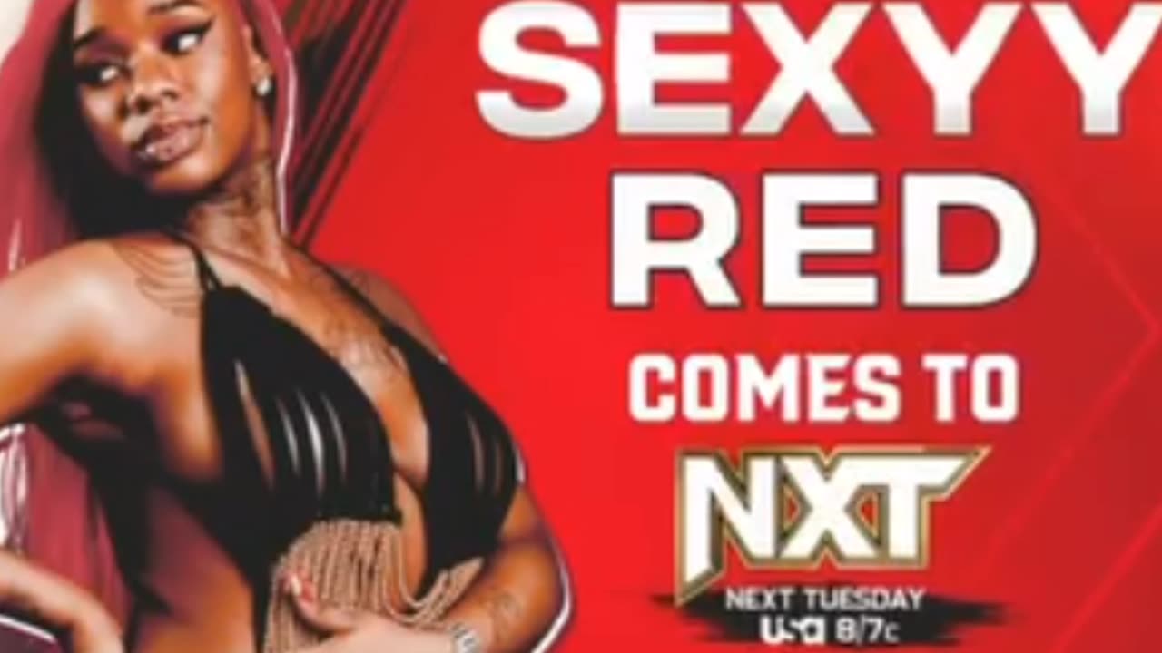 Sexyy Red will be on WWE NXT