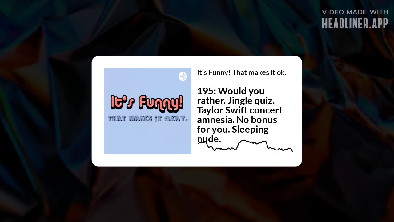 Would you rather, jingle quiz, Taylor Swift amnesia, sleeping nude & more.