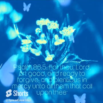 Psalm 86:5 #short #scripture #bible #verse #verseoftheday #inspiration #shorts