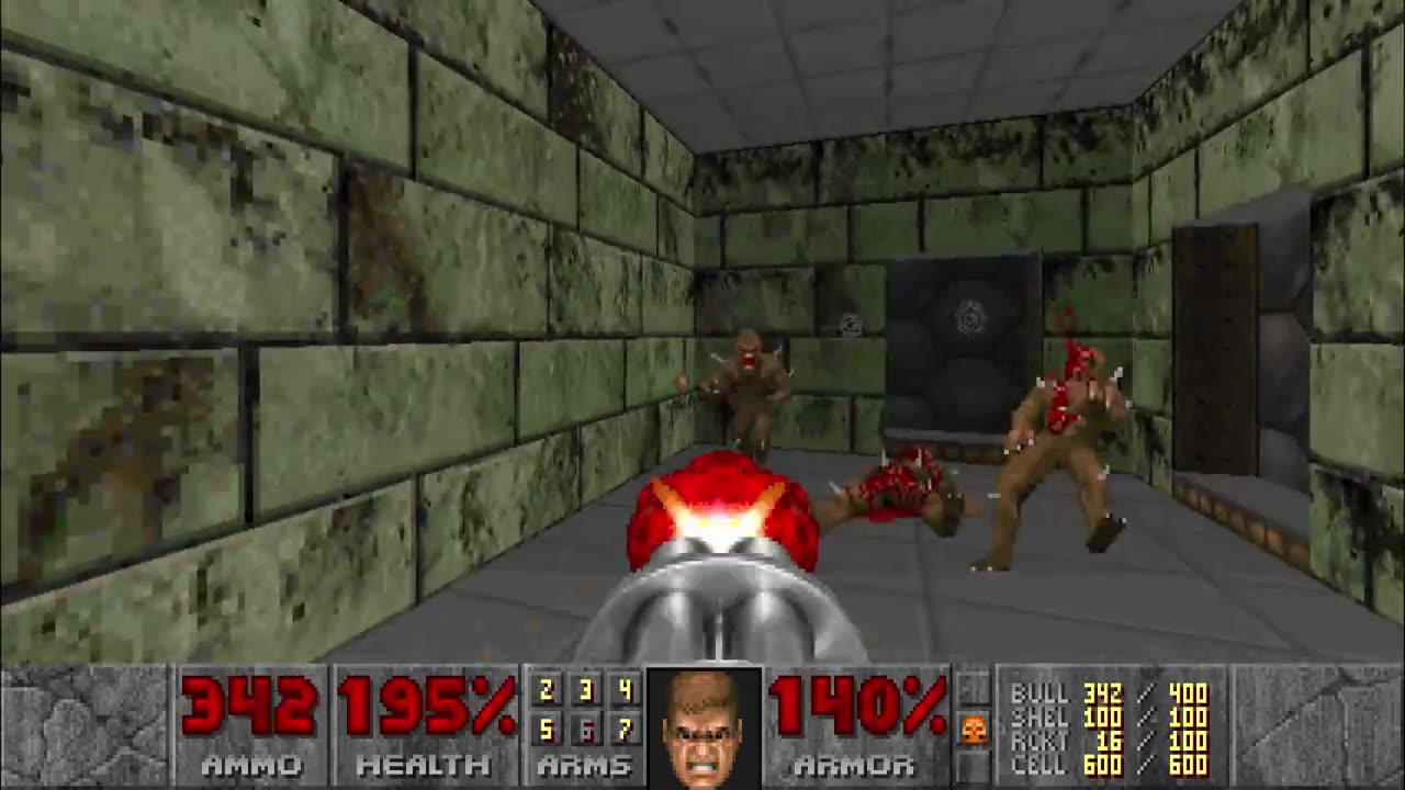 Doom (1993) - Inferno - Unholy Cathedral (level 5)