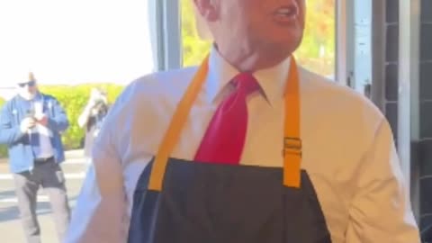 Donald Trump Working At McDonald's