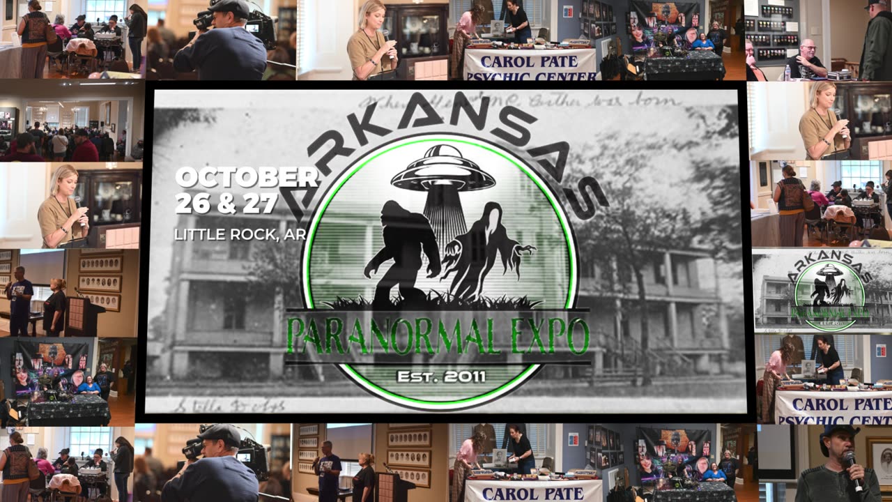 ARKANSAS PARANORMAL EXPO 2024 PROMO