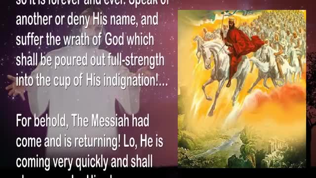 YahuShua is King... He is also The Word & The undeniable Truth 🎺 Trumpet Call of God (1)