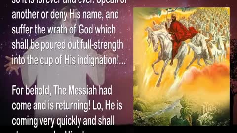 YahuShua is King... He is also The Word & The undeniable Truth 🎺 Trumpet Call of God (1)