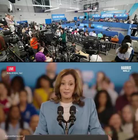 Kamala Harris Highlights Price Increases 📈🥖🥩—Discusses Rising Costs with Small Raleigh Crowd