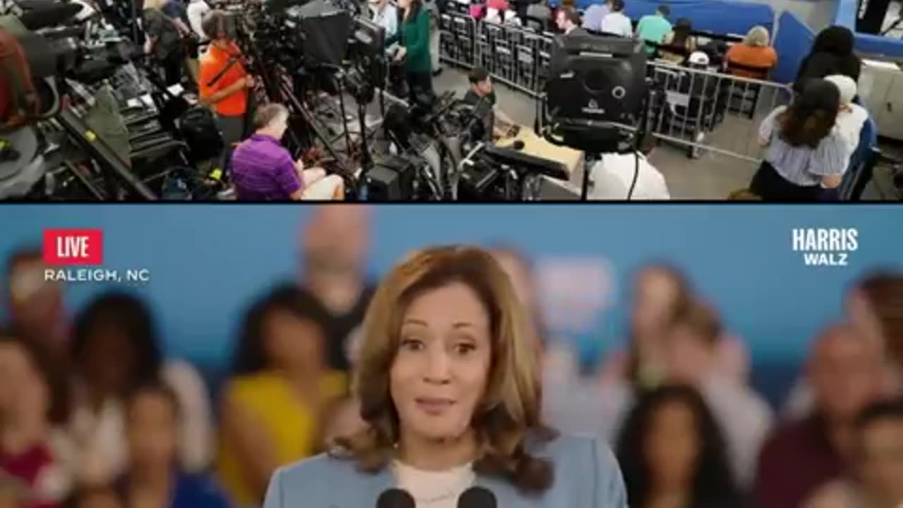 Kamala Harris Highlights Price Increases 📈🥖🥩—Discusses Rising Costs with Small Raleigh Crowd