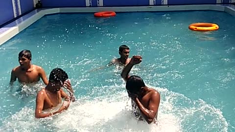 swimming enjoy