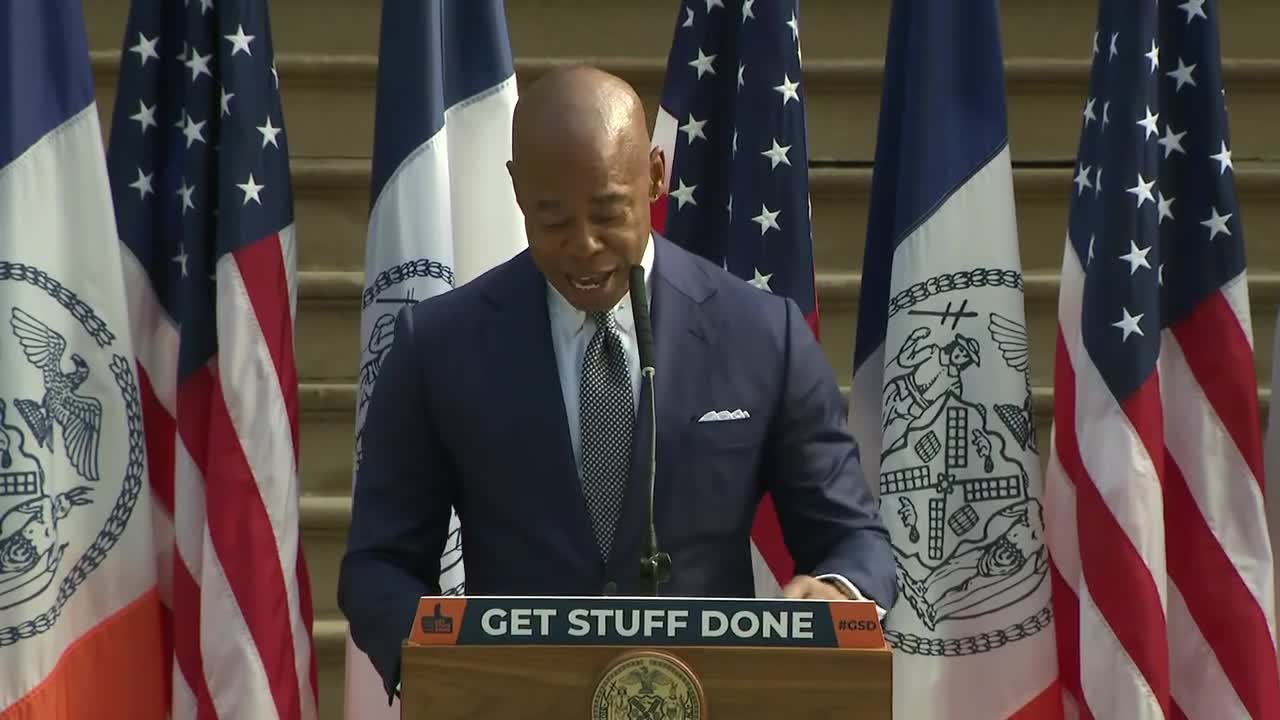 New York City Mayor Eric Adams Delivers Remarks at USCIS Naturalization Ceremony