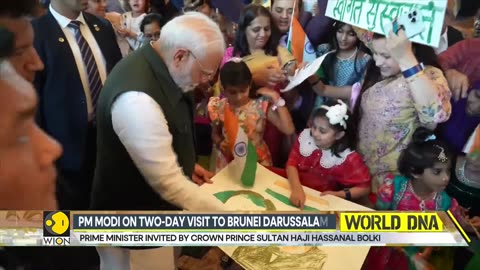 Indian PM Modi on two-day visit to Brunei Darussalam | English News | WION World DNA