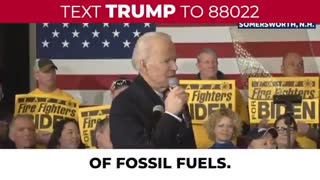 Biden Challenges Trump to Prove He Said He'd Ban Fracking - He Delivers Immediately
