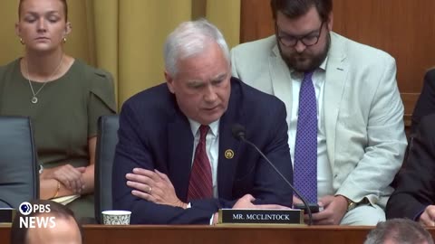 ASSASSINATION HEARING WATCH- Rep. McClintock questions FBI director Wray in House hearing