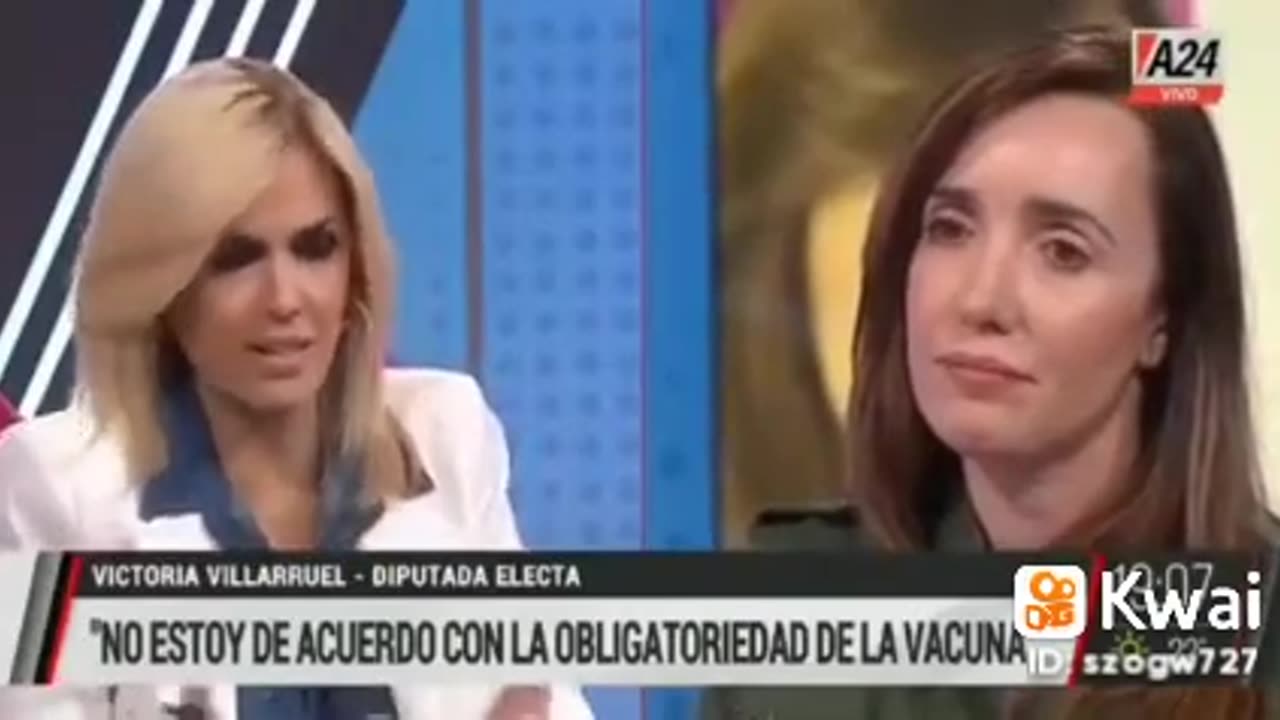 Viviana Canosa y Villarroel (Vice Presidente Argentina) - Vacunas y aborto