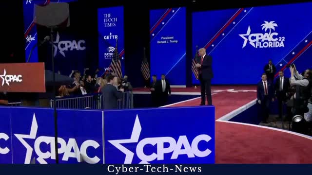 President Trump Speaks at CPAC Orlando FL.