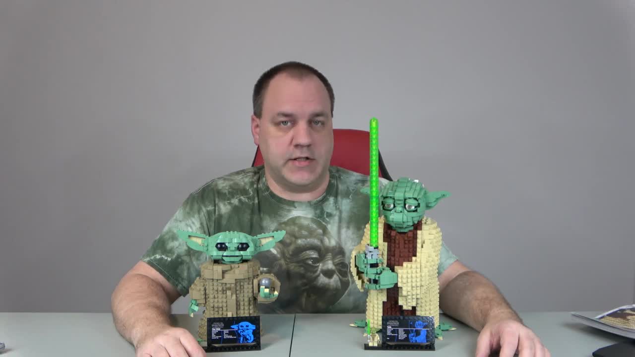 Review of Lego 75255 Yoda and Lego 75318 The Child