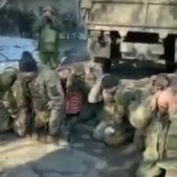 Ukrainian army arrests Russian troops