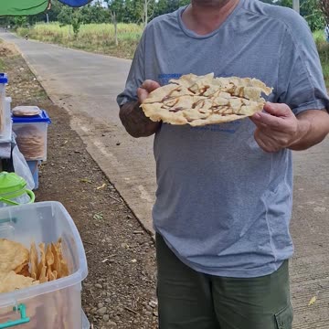Kiping, Roadside stop for a traditional Filipino snack