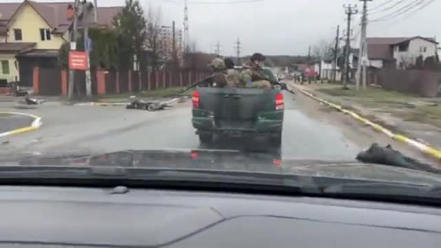 The crimes of the Russian army against civilians in the Ukrainian boutcha #Boutcha #Boucha #Ukraina