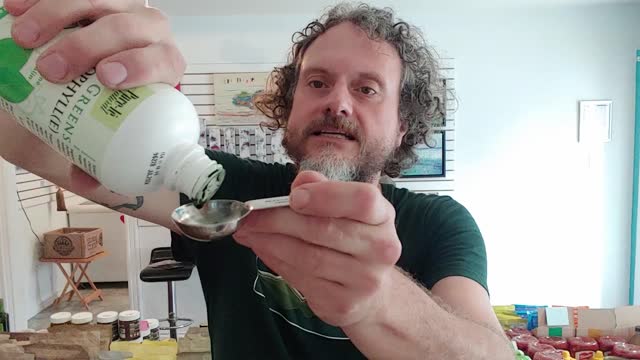 Taste Testing Pure-Le Natural Liquid Greens Chlorophyll