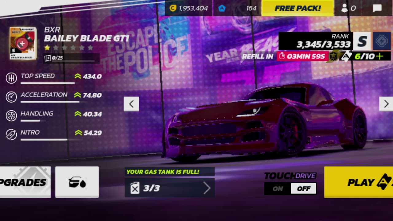 Asphalt Legends Unite - BXR Bailey Blade XTR/GT1 Unlocked Car, Customize, Test Drive