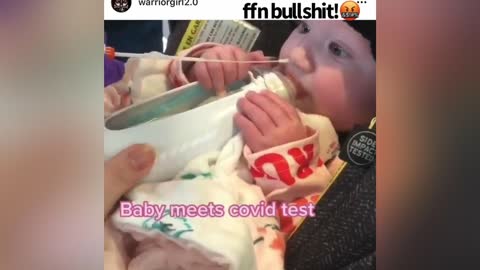 Baby covid test