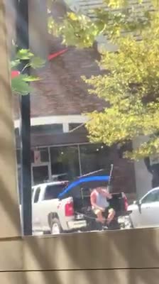 Jimmie Cavin Protesting Nike