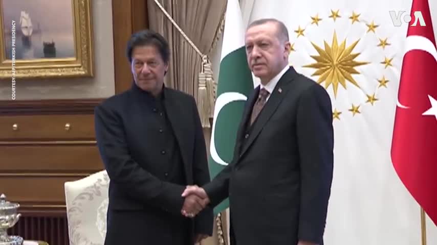 Pm Imran khan meet the turkish Pm