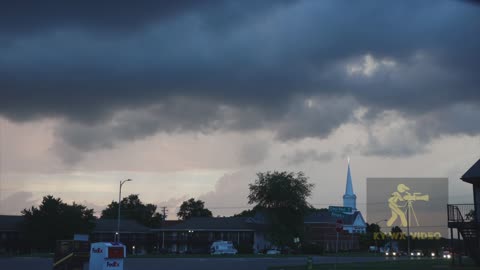 Lexington Kentucky Storms Rolling in over Calumet Farm