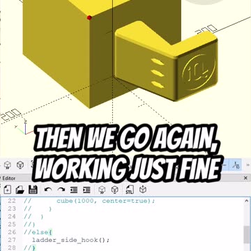 OpenScad: Measure Distance